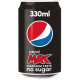 Pepsi MAX , NO SUGAR.